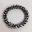 Herrearmbånd med kranium H408 1
