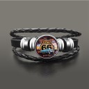 Herrearmbånd med Route 66-motiv 2