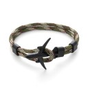 Herrearmbånd med snor og fly 18