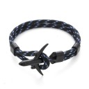 Herrearmbånd med snor og fly 3