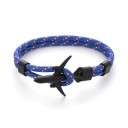 Herrearmbånd med snor og fly 7