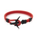 Herrearmbånd med snor og fly 8