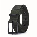 Herrebælte i nylon 118 x 3,4 cm. Holdbar kanvasrem med metalspænde. Militær taktisk stil. Justerbart bælte til hverdagsbrug. 9