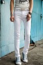 Herrejeans - Hvide 2