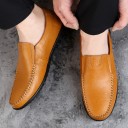 Herreloafers i læder J2124 4