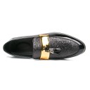 Herreloafers med glimmer J1534 7