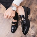 Herreloafers med hæl J1488 2
