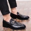 Herreloafers med hæl J1488 3