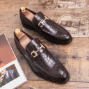 Herreloafers med hæl J1488 7