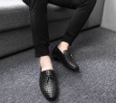 Herreloafers med mønster J2156 8
