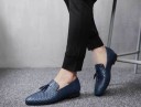 Herreloafers med mønster J2156 2