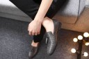 Herreloafers med mønster J2156 3