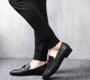 Herreloafers med mønster J2156 5