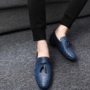 Herreloafers med mønster J2156 7