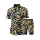 Herremodesæt - Skjorte og shorts J3370 12