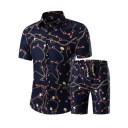 Herremodesæt - Skjorte og shorts J3370 11