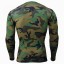 Herren-Armee-Langarm-T-Shirt J1464 2