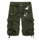 Herren Armee Shorts Baumwolle 2