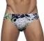 Herren-Bademode mit Blumenmuster F925 8