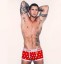 Herren-Boxershorts mit Sternenaufdruck A2703 3