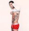 Herren-Boxershorts mit Sternenaufdruck A2703 5