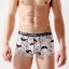 Herren-Boxershorts mit Tieren 1