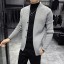 Herren-Cardigan mit Knöpfen F238 4