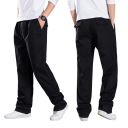 Herren Cargohose Baumwolle Freizeithose Arbeitshose Sommerhose Frühling Outdoorhose Bequeme Hose mit Taschen 1