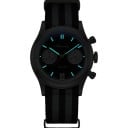 Herren Chronograph Uhr mit Datum Wasserdicht 100 m Gehäuse 38 mm Edelstahl 316L Leuchtindizes BGW9 Für den täglichen Gebrauch und Schwimmen 8