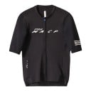 Herren enganliegendes Kurzarm-Cycling-Trikot mit durchgehendem Reißverschluss, Netzärmel und horizontalen Streifen 3