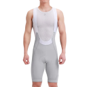 Herren Fahrradhosen mit Trägern und Netzoberteil aus Elasthan Polyester ergonomischer Schnitt für das Radfahren 2