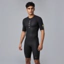 Herren Fahrradset Trikot mit kurzen Ärmeln und Shorts Enganliegender Schnitt Elastisches Material 80 % Polyester und 20 % Spandex 4