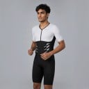 Herren Fahrradset Trikot mit kurzen Ärmeln und Shorts Reißverschluss vorne Elastisches Material 80 % Polyester und 20 % Spandex 6