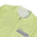 Herren Fahrradsporttrikot mit kurzen Ärmeln und durchgehendem Reißverschluss mit netzartigen Seitenteilen und Stehkragen für Rennräder 9