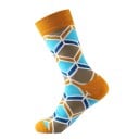 Herren farbige Socken Baumwolle Spandex 2