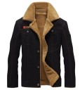 Herren-Fliegerjacke mit Kragen J2072 4