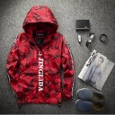 Herren-Frühlingsjacke im Camouflage-Design J751 6