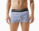 Herren gestreifte Shorts Baumwolle 3