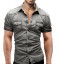 Herren-Jeanshemd F458 4