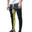 Herren-Jogginghose mit Streifen F1723 6