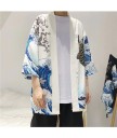 Herren-Kimono-Cardigan mit Aufdruck 19