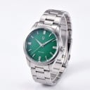 Herren Klassische Quarzuhren VH31 Saphirglas Wasserdicht 100 m Gehäuse 38 mm Edelstahlarmband Für jeden Tag und Schwimmen 2