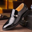 Herren-Kleiderschuhe aus Lackleder J1481 2