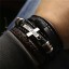 Herren-Lederarmband 3-tlg 6