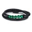 Herren-Lederarmband H252 6