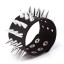 Herren-Lederarmband mit Spikes H331 1