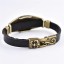 Herren-Lederarmband mit Stern 2