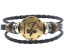 Herren-Lederarmband-Schild 2