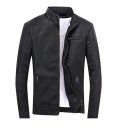 Herren-Lederjacke mit Fell J2067 10