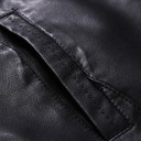 Herren Lederjacke schwarz 1